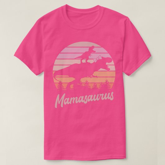 T-shirt Mamasaurus TRex Dinosaur (Design devant)