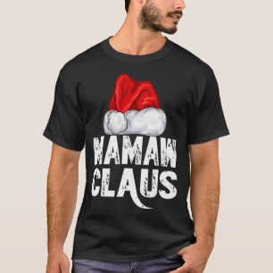 T-shirt Mamaw Claus Family Christmas Correspondant Pyjama 