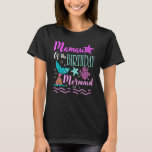 T-shirt Mamaw Of The Birthday Mermaid Birthday Mothers Day<br><div class="desc">Mamaw Of The Birthday Mermaid Birthday Mothers Day.</div>