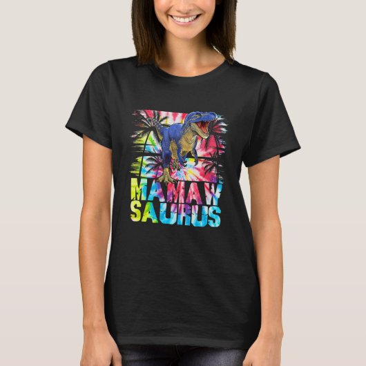 T-shirt Mamawsaurus T Rex Dinosaur Mamawsaurus Matching Ti (Devant)