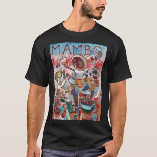 T-shirt Mambo funny (Devant)
