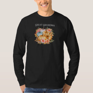 T-shirt Mamie arrière-mère de femmes Citrouilles colorées 