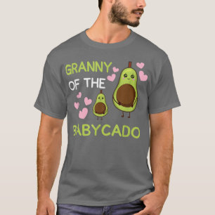 T-shirt Mamie Du Babycado Avocado Mamacado Guacamole