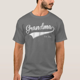 T-shirt Mamie Est 2016 Cadeau de fête des mères pour Mamie