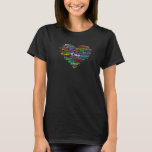 T-shirt Mamie Heart German Grandma Christmas Birthday Moth<br><div class="desc">Oma Heart Allemand grand-mère Noël Anniversaire Fête des Mères</div>