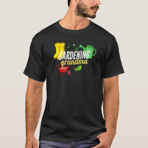 T-shirt Mamie jardinage Jardinière Plante 2