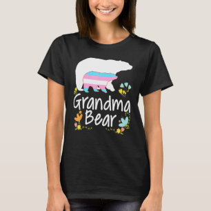 T-shirt Mamie Lgbt Ours Transgenre Arc-en-ciel Lgbt Gay Le