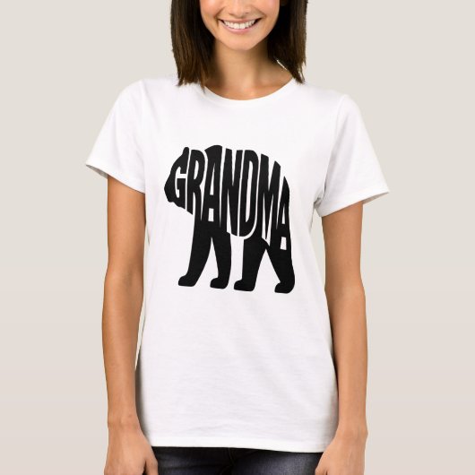 T-shirt Mamie Ours (Devant)