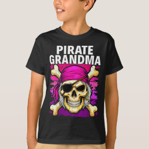 T-shirt Mamie pirate capitaine drôle pirate