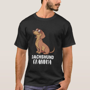 T-shirt Mamie propriétaire de chien teckel