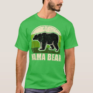 T-shirt mamma bear est là, maman est là 