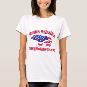 T-shirt Mamma-Grizzly