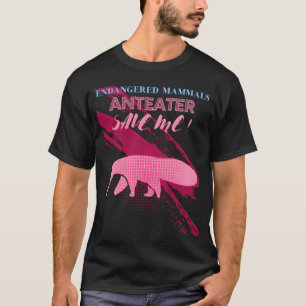 T-shirt Mammifères en voie de disparition Fourmilier drôle