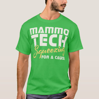 T-shirt Mammo Tech Squezing Pour Une Cause