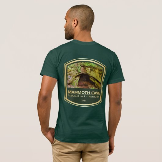 T-shirt Mammoth Cave NP (PF1) (Dos entier)