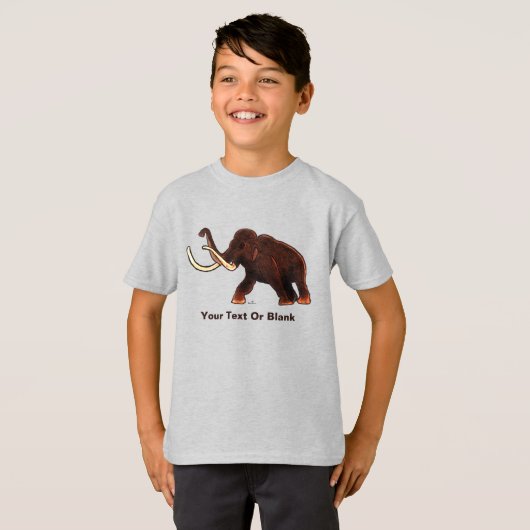 T-shirt Mammoth laineuse (Devant entier)