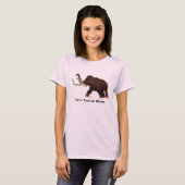 T-shirt Mammoth laineuse (Devant entier)