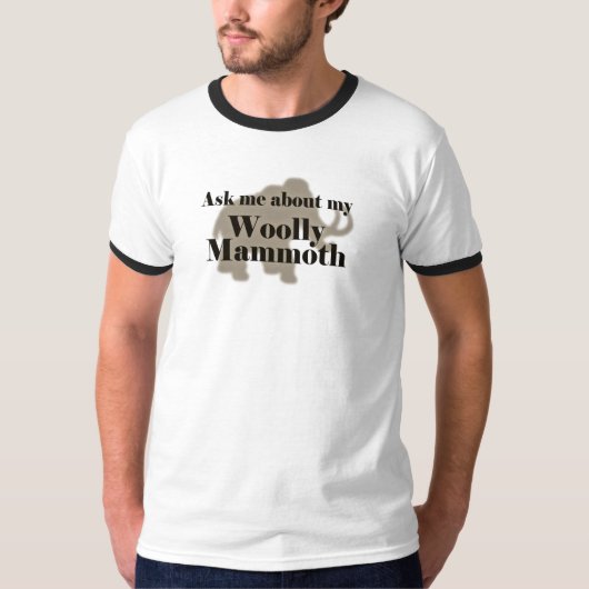 T-shirt Mammoth laineux (Devant)