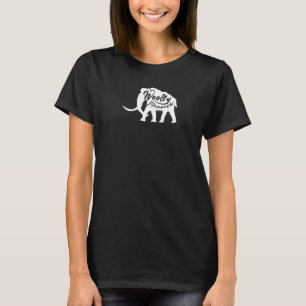 T-shirt Mammoth laineux