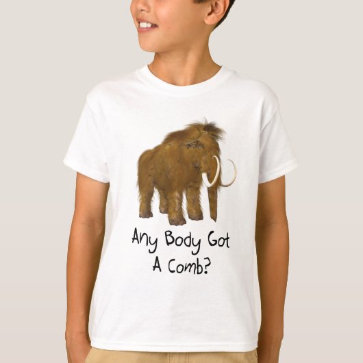 T-shirt Mammoth laineux (Devant)