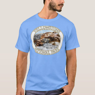 T-shirt Mammoth Springs au parc national Yellowstone à Wy