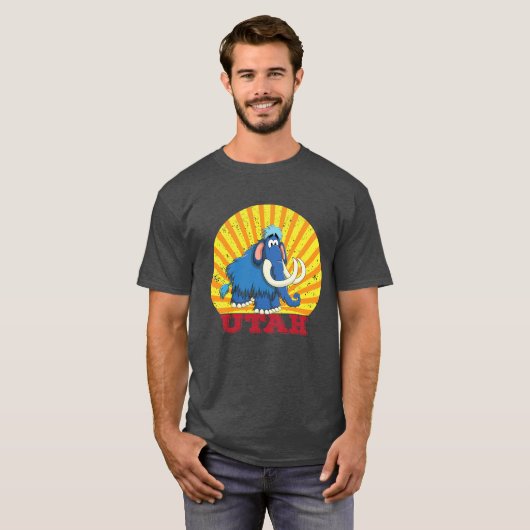 T-shirt Mammoth Utah (Devant entier)
