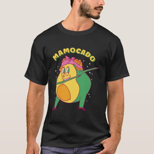 T-shirt Mamocado Nacho Problème Parti Mexicain Avocado Mam (Devant)