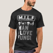 T-shirt Man I Logi Champignons Collector Shroom Hunter (Devant)