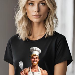 T-shirt Man Maid drôle cadeau de nouveauté pour elle