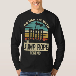 T-shirt Man Myth Legend Papa saut de corde Extraordinaire 