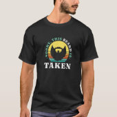 T-shirt Man With Beard Retro Sunset Men Masculine (Devant)