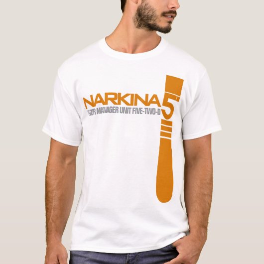 T-shirt MANAGER 5 ÉTAGES NARKINA (Devant)