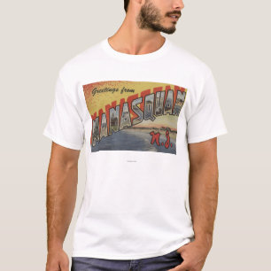 T-shirt Manasquan, New Jersey - grandes scènes 2 de lettr