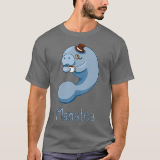 T-shirt Manatea Mana avec une tasse de thé
