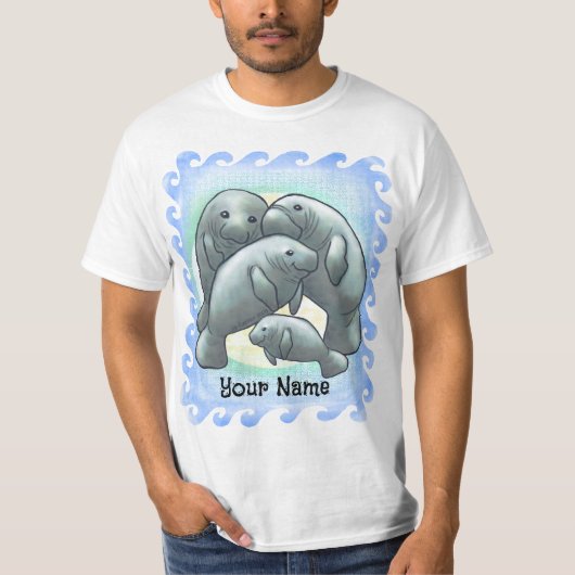 T-shirt Manatee (Devant)