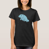 T-shirt Manatee Floaty Potato Save The Manatees (Devant)