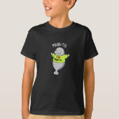 T-shirt Manatee Funny Animal Pun Dark BG (Devant)