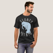 T-shirt Manatee Pun I Pomme de terre flottante I Manatee P (Devant entier)