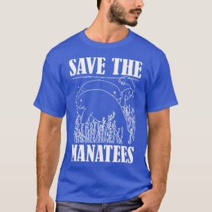 T-shirt Manatee Sauver les lamantins w