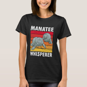 T-shirt Manatee Whisperer Sea Animal Manatee