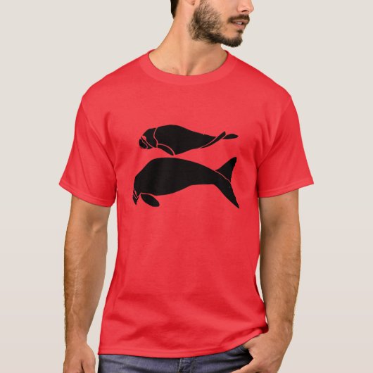 T-shirt Manatees (Devant)