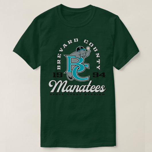 T-shirt Manatees du comté de Brevard (Design devant)