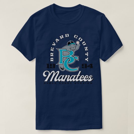 T-shirt Manatees du comté de Brevard (Design devant)