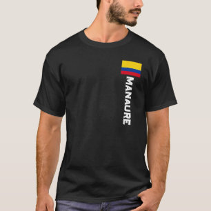 T-shirt Manaure Colombie Pour Hommes, Femmes, Enfants Colo