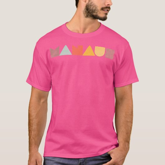 T-shirt Manaus Vintage (Devant)