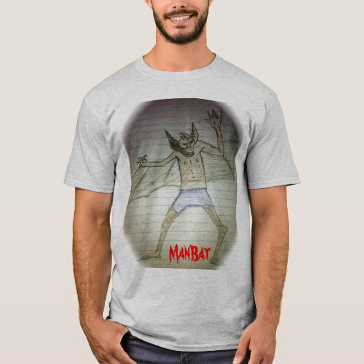 T-shirt ManBat ! (Devant)