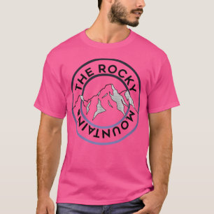 T-shirt Manche De Baseball Des Rocheuses