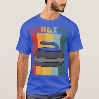 T-shirt manche de curling manche de tir de tir de tireur r