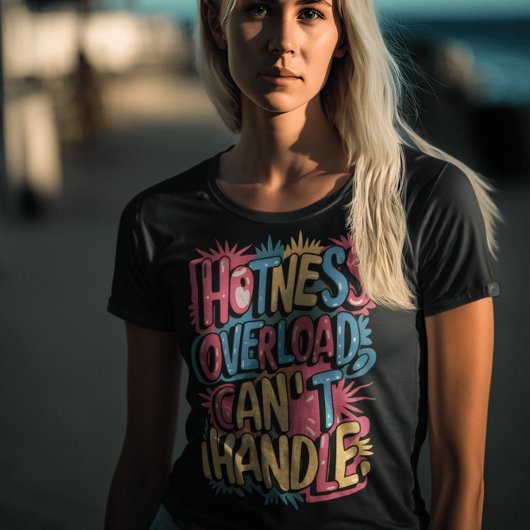 T-shirt Manche de fourche surchargée