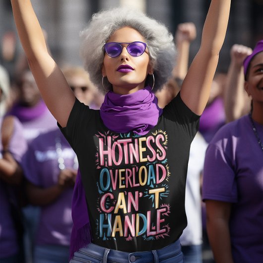 T-shirt Manche de fourche surchargée